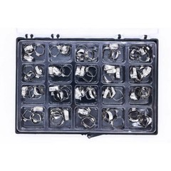 80Pcs Dental Orthodontic 16#-35 Bands with Buccal Tube 1st Molar MBT.022 U2/L1