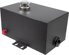 5 Gallon 14 Gauge Hydraulic Fluid Reservoir Tank with Inlet 1.5″ & Outlet 0.75”