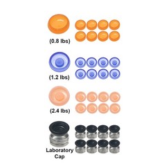 US 8Pcs Overdenture Retention Cap Inserts Set for Locator Abutment