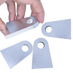 Weld on Tabs, Steel Shock Mount Tab, Universal Tabs Flat NO