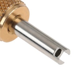 7/16″ Female to 1/4″ Male Brass Can Tap Adapter With Leak Saver R290 R600a New