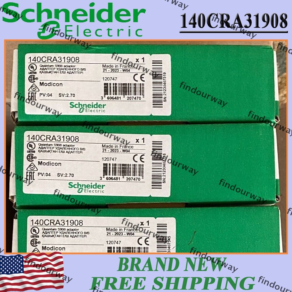 Schneider Electric 140CRA31908 Modicon Quantum RIO Adaptor New 140CRA31908