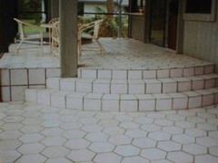 3 HEXAGON SLATE TEXTURE CONCRETE FLOOR TILE MOLDS 12×12 CRAFT TILES @ $0.30 EACH
