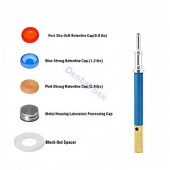 Dental Universal Implant Overdenture Locator Abutments Retention Caps Insert