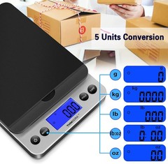 86LB Digital Shipping Postal Scale 0.1oz LCD Package Mailing Scale AC Adapter