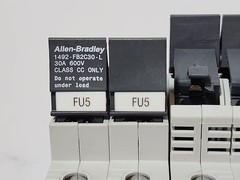 Allen-Bradley 1492-FB2C30-L Fuse Holder 2-Pole 30A 600V Class CC LED Indicator