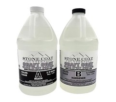 Craft Coat 1 Gallon Epoxy Resin Kit (Stone Coat Countertops – DIY Craft Resin)