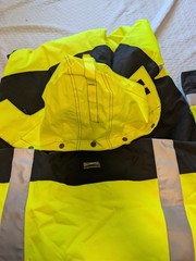 OccuNomix SP-CVL Size XL High Visibility Waterproof Insulated Coverall