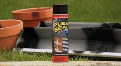 Flex Seal14 Oz. Black Or White Aerosol Liquid Rubber Sealant Coating Spray Paint