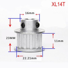 XL 10T-100T Timing Belt Pulley Synchronous Wheel Select Bore for 10mm Width Belt
