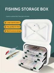 Marine Deck Storage Box with Latch, Thickened ABS Boat Embedded Storage Box