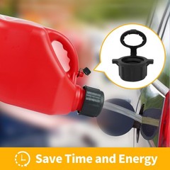 8 PCS Racing Gas Can Replacement Vent Caps for 3/5/5.5 Gallon VP fuel 8