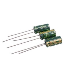 20pcs 35V 100UF Capacitor 6X12MM(0.24×0.47in) High Frequency Aluminum