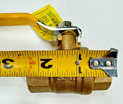 Apollo 94A-104-01 3/4″ NPT Brass Ball Valve, Full Port 600-psi CWP, Lever Op.