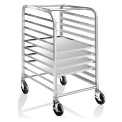 Commercial Kitchen 10 Sheet Bun Pan Bakery Rack