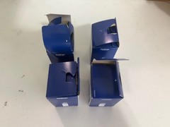 Genuine Brother (4) TZe-2512PK Black on White 1 Inch (8 Tapes- Open Box)