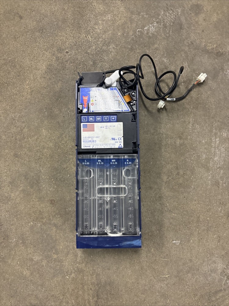 CRANE CURRENZA A66 Coin Mech Changer #488016 / 2-003 (7735)