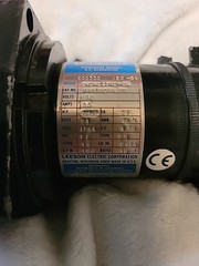 Leeson Permanent Magnet DC Gear Motor CM24D25NZ10A With Motor Control