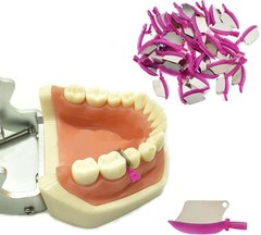 Dental Fender Wedge Prime Teeth Interproximal Plastic With Protection Steel