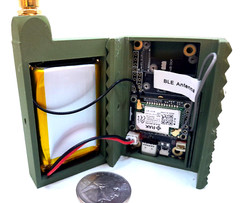 Meshtastic RAK wisblock Node READY TO USE long batt. life 2000mah batt GREEN