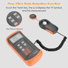Walfront Light Meter for Plants Lux Meter Meter 0-200,000 Digital Luxmeter LX…