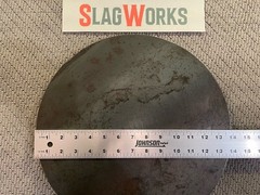14 inch disc 1/8 inch thick steel plate 1/8”x14” disc A36 Hot Roll Flat