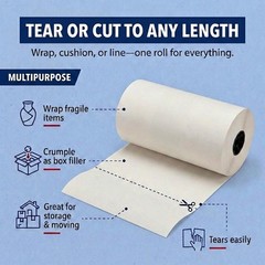 Packing Paper Roll 20″ x 1400ft (1,000 Sheets 17″ Equivalent) – Newsprint Pap…
