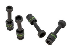 VIM BCS800 Tools 4 PC. 1/2” DR. IMPACT BALL UJ CLOSE-QUARTER SOCKET SET