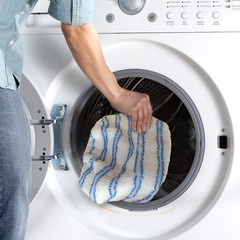 1Pcs Mop Head Replacement : Machine Washable Microfiber Refill
