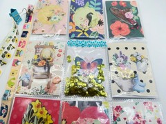 Junk Journal Small 4×4 With Coffee Dyed Paper Plus Pocket Letter All Handmade