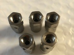(5) Pneumadyne 58-2754 Pneumatic Check Valve (.5 Psi Crack/125 Max) 1/8″ FNPT SS