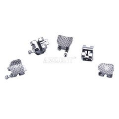 Dental Ortho Locking plate Self-Ligating Bracket Brace Roth/MBT .022 Hooks 3 4 5