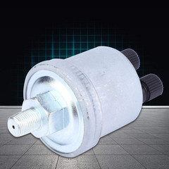 1/8-27 NPTF Oil Pressure Sensor, Thread Oil Pressure Sensor Sender Unit 0-10 Bar