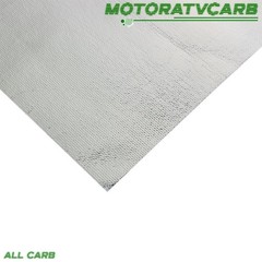 ALL-CARB 24In × 12In × 0.04In Adhesive Backed Aluminized Heat Barrier