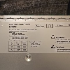 Agilent E8491B IEEE-1394 PC LINK TO VXI Firewire)