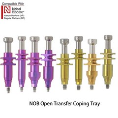 US Dental Nobel Conical Connection Impression Coping Open Tray NP/RP Ø3.6/5.0mm
