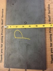 3/8 X 6 Flat Steel Plate 6″ Long A-36 6″ X 6″