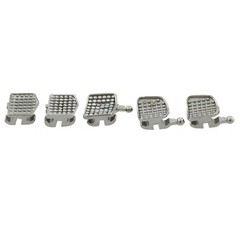 Dental Orthodontic Bracket Braces Metal MIM Mini Roth MBT 022 018 345 Hooks 5-5