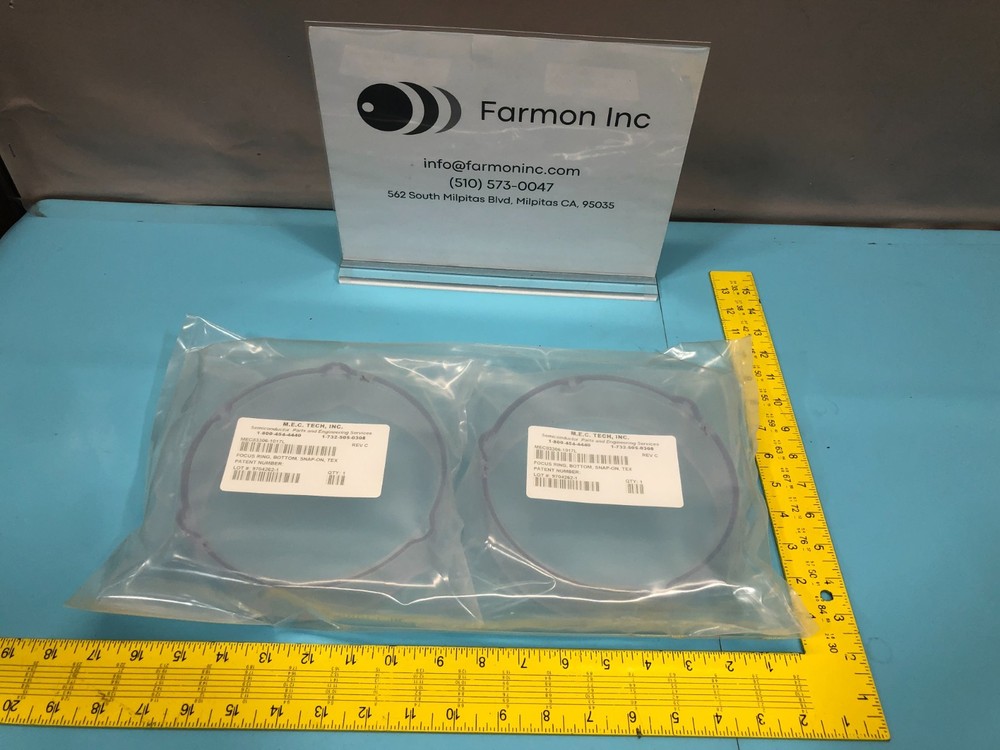 Lot of 2 M.E.C Tech MEC83306-1018L Focus Ring, Snap-On, Tex, 193654