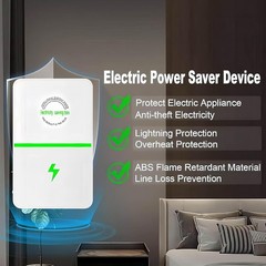 4Pcs Electricity Saving Box Plug-In Power Box Save Outlet for Household/Offices