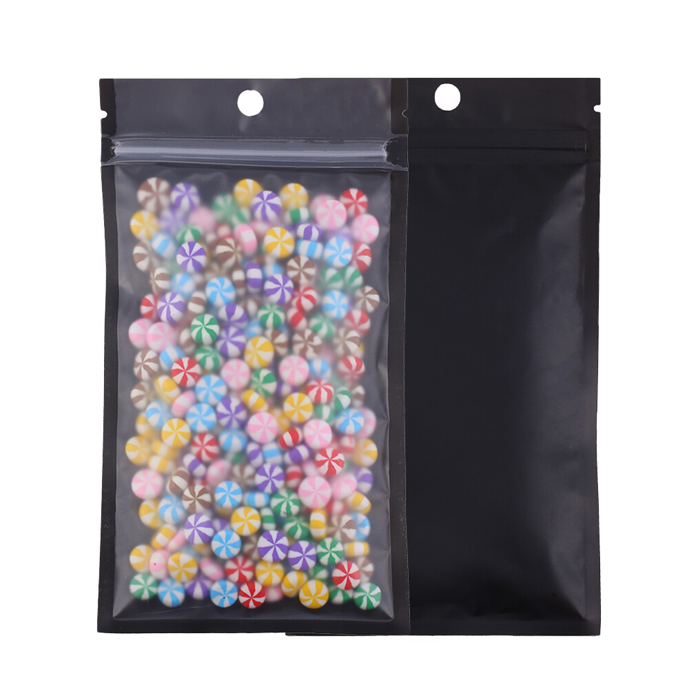 New Flat Poly QuickQlick™ Bags Pouches w/ Hang Hole Variety Colors Size
