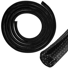 10FT Braided Cable Cord Wire Management Sleeve Sock Wrap Organizer