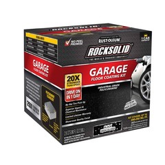 Rust-Oleum 318712 RockSolid Polycuramine Garage 1 Count (Pack of 1), Black