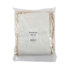 Boardwalk 1324 24″ x 5″ Industrial Hygrade Cotton Dust Mop Head – WHT New