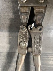 National Telephone Supply Co. Nicropress 51-PEACH Manual Swaging Tool. ID #12