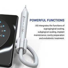 Woodpecker U6 LED Dental Ultrasonic Scaler Scaling Perio Endo Handpiece + 7 Tips