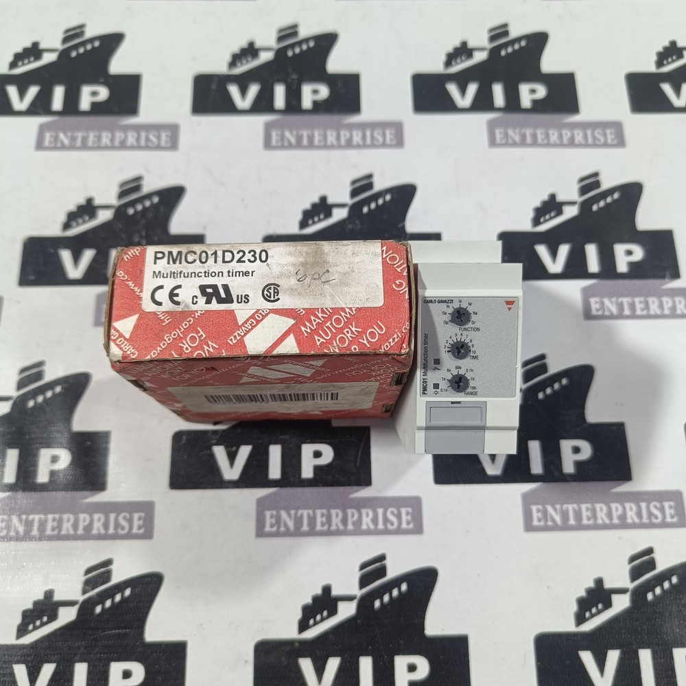 CARLO GAVAZZI PMC01D230 MULTIFUNCTION TIMER FREE FAST SHIPPING