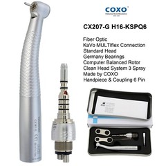 BEING Dental Fiber Optic High Speed Handpiece For KaVo MULTIflex Coupler 4 6Hole