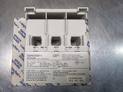 Sprecher + Schuh CEF 1-12 20-180A Electronic Motor Protection Relay
