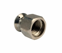 Erie Tools Button Nose 1/4″ Sewer Jetter Drain Cleaning Nozzle 12.0 Orifice